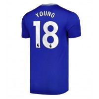 Camiseta Everton Ashley Young #18 Primera Equipación Replica 2024-25 mangas cortas